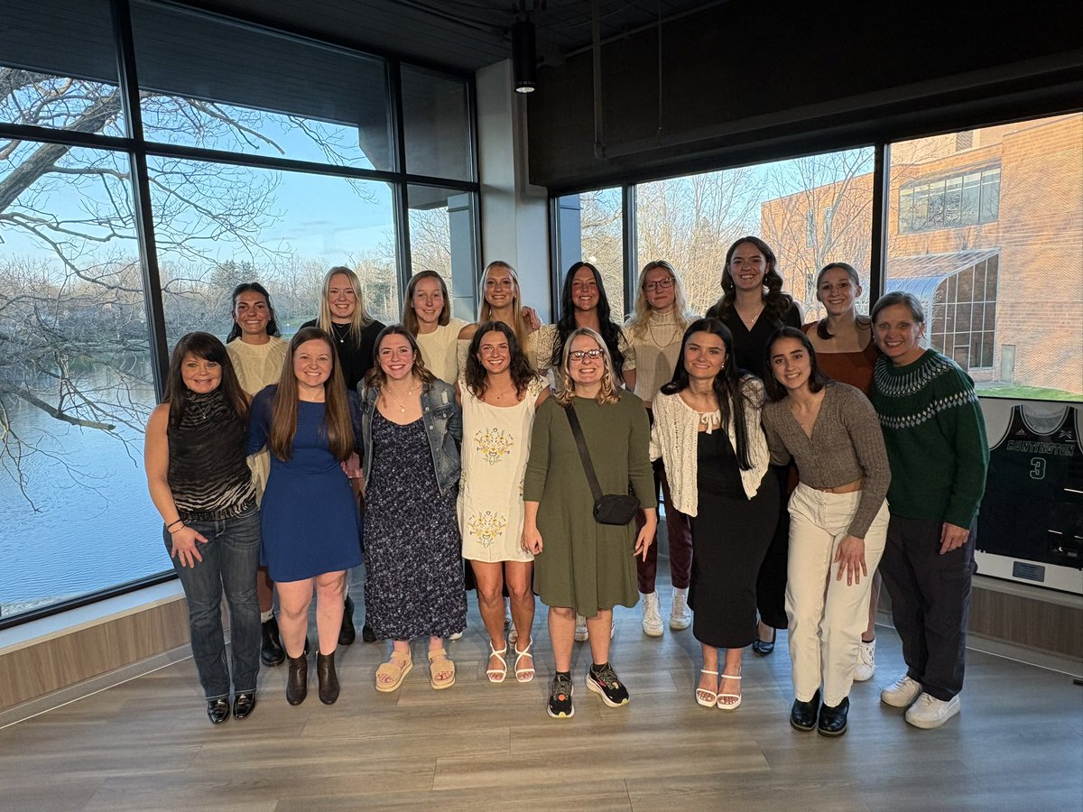 HUWBB's tweet photo. Wrapped up this season with a special night celebrating our team! Thank you to everyone who cheered us on and supported us this season!🌲💚      
Huge congrats to our award winners: Addie Shank (Enthusiasm), Gabi Melby (Toughness), and Ruby Bolon (Forester)!

#chopchop🌲🪓 https://t.co/L0A3dI9wiI