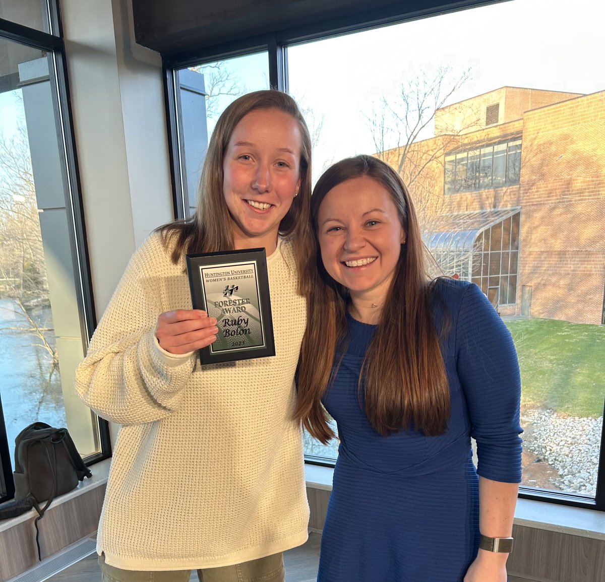 Huntington University WBB (@huwbb) on Twitter photo Wrapped up this season with a special night celebrating our team! Thank you to everyone who cheered us on and supported us this season!π²π      
Huge congrats to our award winners: Addie Shank (Enthusiasm), Gabi Melby (Toughness), and Ruby Bolon (Forester)!
#chopchopπ²πͺ Wrapped up this season with a special night celebrating our team! Thank you to everyone who cheered us on and supported us this season!π²π      
Huge congrats to our award winners: Addie Shank (Enthusiasm), Gabi Melby (Toughness), and Ruby Bolon (Forester)!
#chopchopπ²πͺ