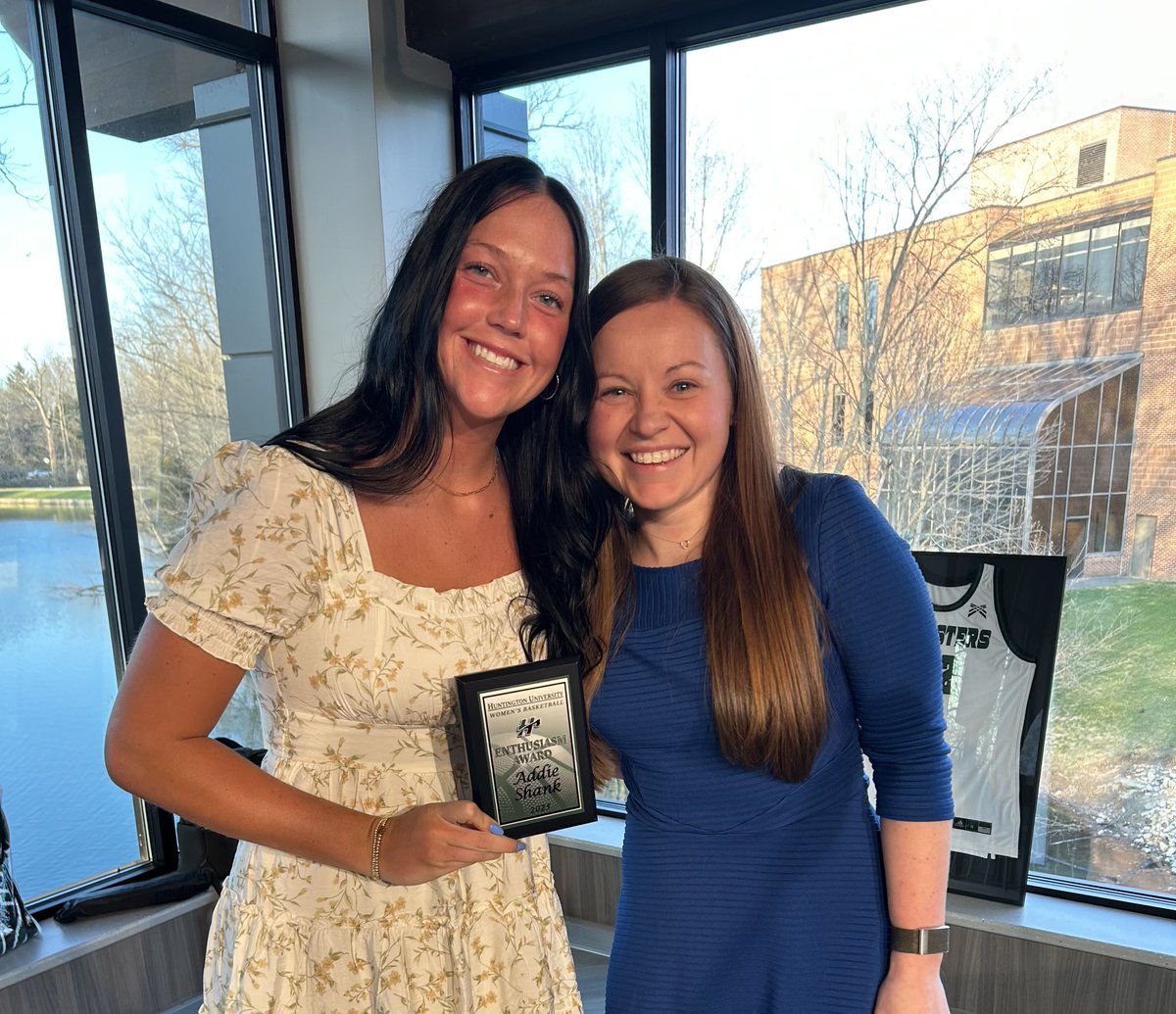 HUWBB's tweet photo. Wrapped up this season with a special night celebrating our team! Thank you to everyone who cheered us on and supported us this season!🌲💚      
Huge congrats to our award winners: Addie Shank (Enthusiasm), Gabi Melby (Toughness), and Ruby Bolon (Forester)!

#chopchop🌲🪓 https://t.co/L0A3dI9wiI