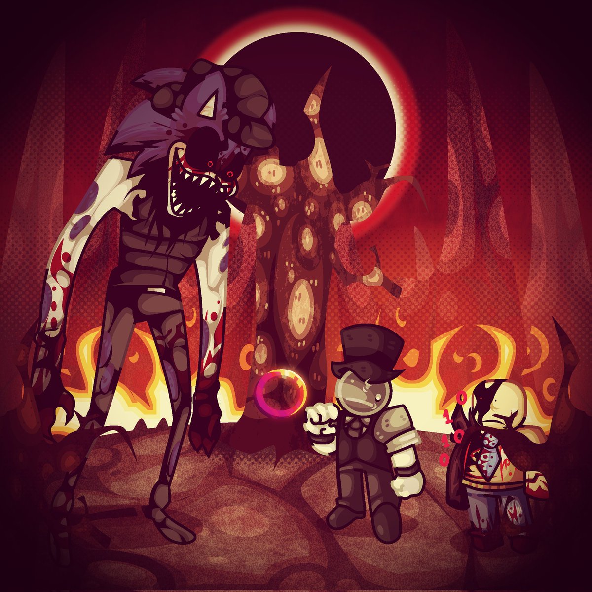 a_Crimson_Bird's tweet image. ✨🩸Perpetrators🩸✨
(5/?)
#exe #sonicexe #fridaynightfunkin #FNF #pillarchase2 #pillarchase #pc2 #slendytubbies #roblox #robloxart