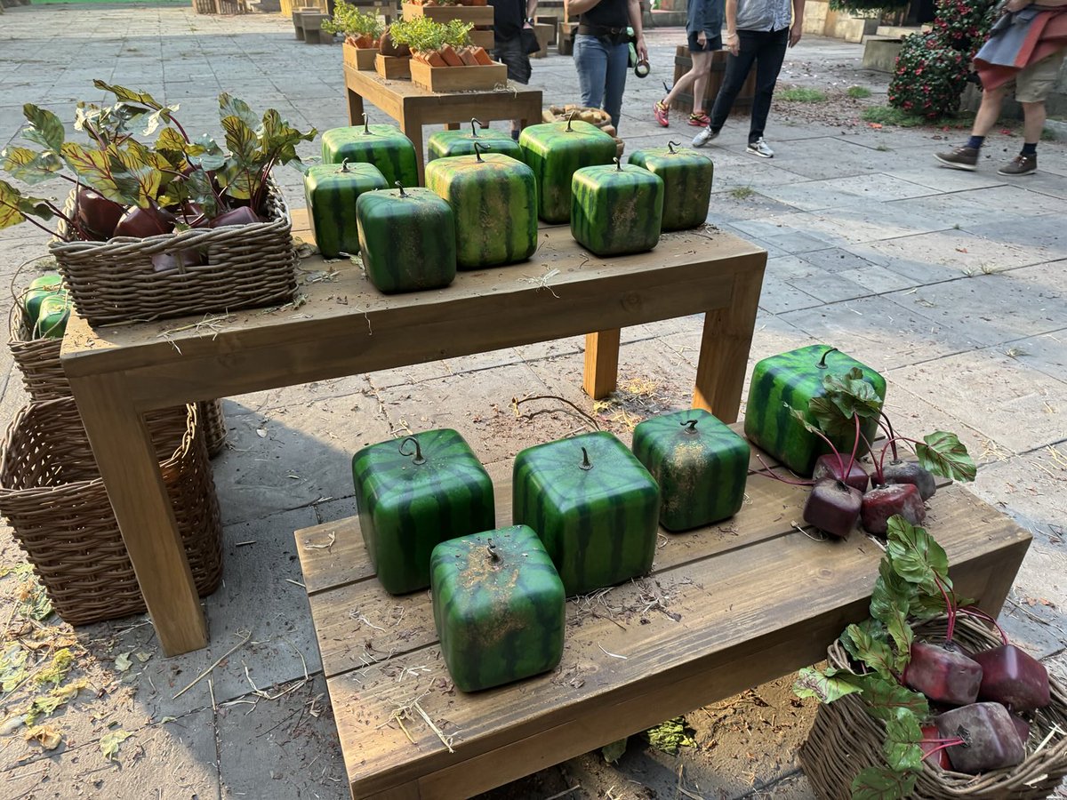 Torfi Frans Olafsson (@torfi_f_olafss) on Twitter photo Blocky apples in <a href="/AMinecraftMovie/">A Minecraft Movie</a> . In the game, apples aren’t blocky, but it didn’t fit into the cubic film Overworld. We imagined that there is an underlying crystalline physics force, making a cube the ideal shape unlike our world where water in zero G makes a sphere. Blocky apples in <a href="/AMinecraftMovie/">A Minecraft Movie</a> . In the game, apples aren’t blocky, but it didn’t fit into the cubic film Overworld. We imagined that there is an underlying crystalline physics force, making a cube the ideal shape unlike our world where water in zero G makes a sphere.