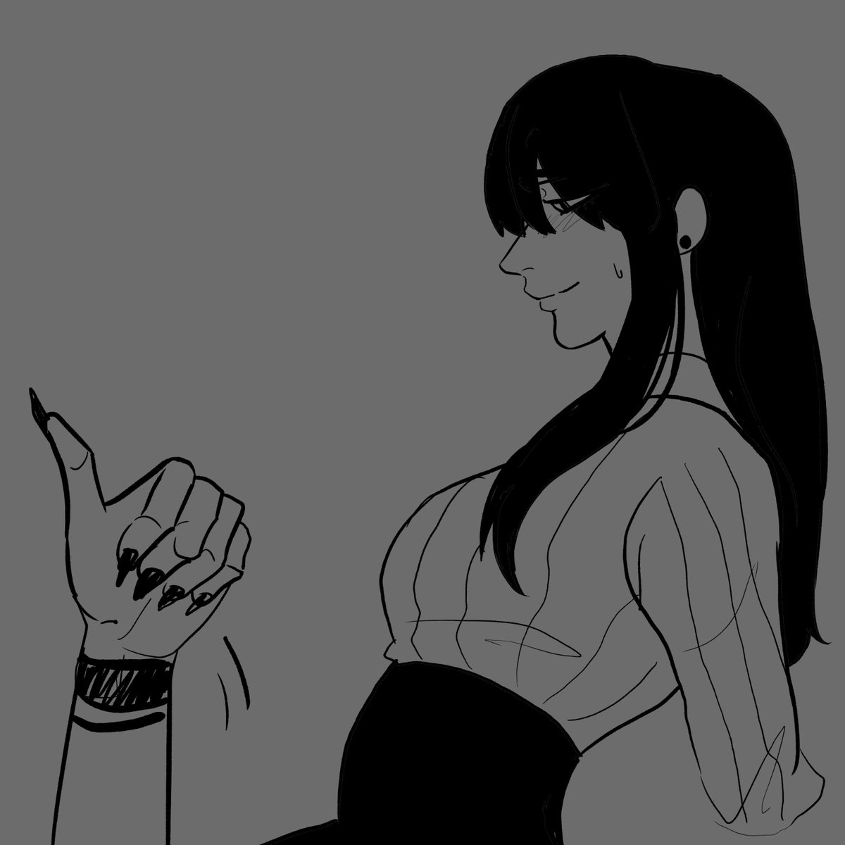 eats eats eats 
#art #oc #suggestive