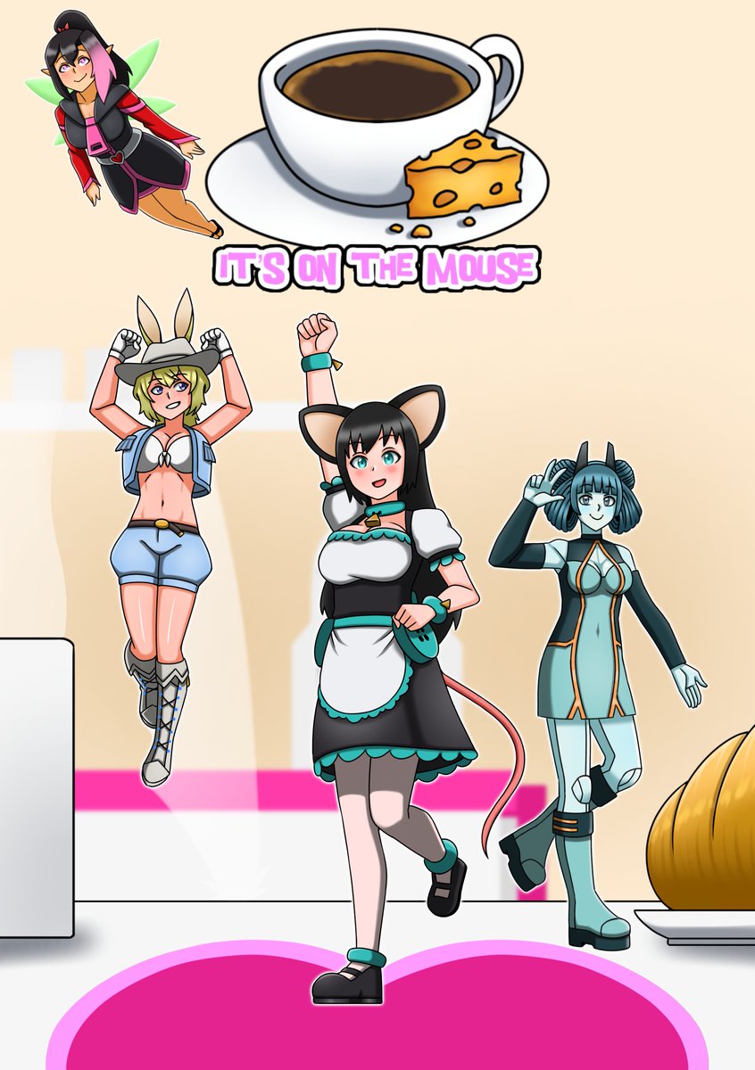 XryEcho's tweet photo. "It's On The Mouse" releases on the 17th, less than a week left!

To celebrate let's have a small RAFFLE! 

REPOST this post for a chance to win one of three available STEAM KEY to access the game at launch!

More rules in the replies. https://t.co/sO5FAzdIcE