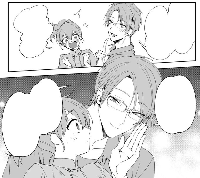 (仕事進捗✍️💦)33話、もう少しで完成…!桜真さんがなんだか浮かれ気味なご様子🙂 