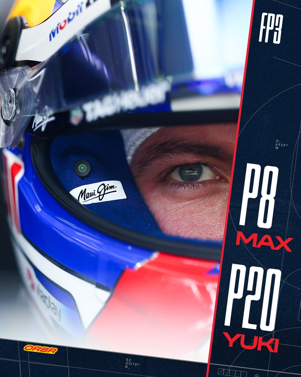 redbullracing's tweet photo. Hot runs done, night driving to come 🙌

Grab your popcorn, it’s nearly time for Quali 🍿 https://t.co/AMqumPCS00