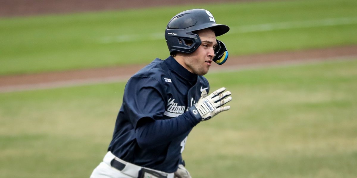 d1baseball's tweet photo. “This felt like a regional. ... This was huge [for] a program that’s building and learning how to win, a team that’s coming together and learning how to win.”

@PennStateBASE outlasted USC on Friday, winning with tough at-bats and late-inning execution. https://t.co/TZ6O07MyzY