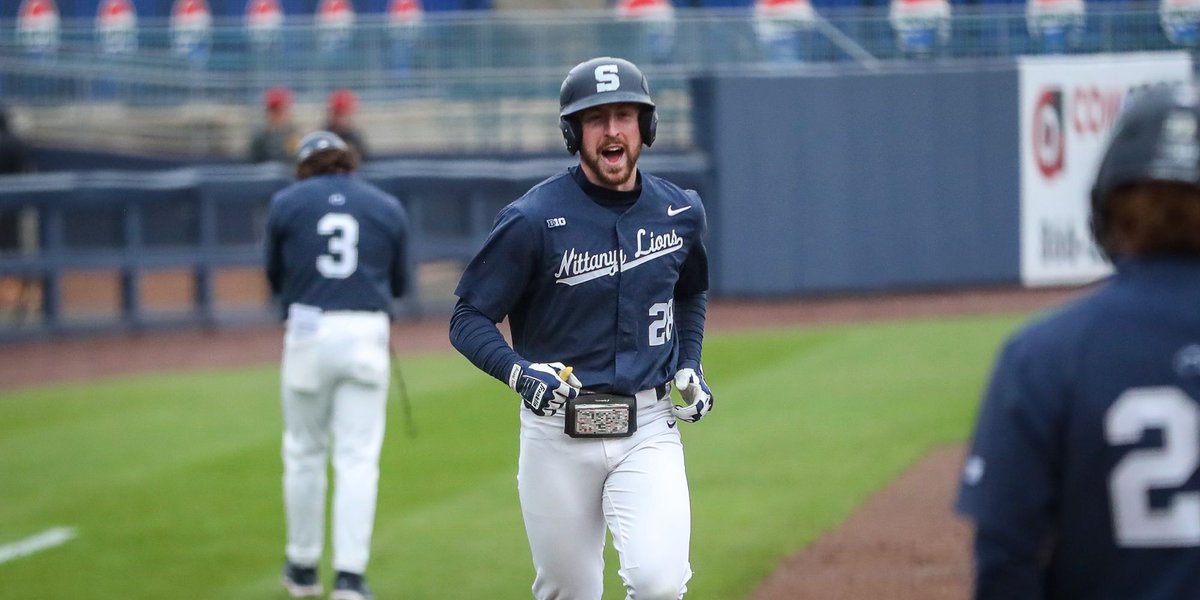 d1baseball's tweet photo. “This felt like a regional. ... This was huge [for] a program that’s building and learning how to win, a team that’s coming together and learning how to win.”

@PennStateBASE outlasted USC on Friday, winning with tough at-bats and late-inning execution. https://t.co/TZ6O07MyzY
