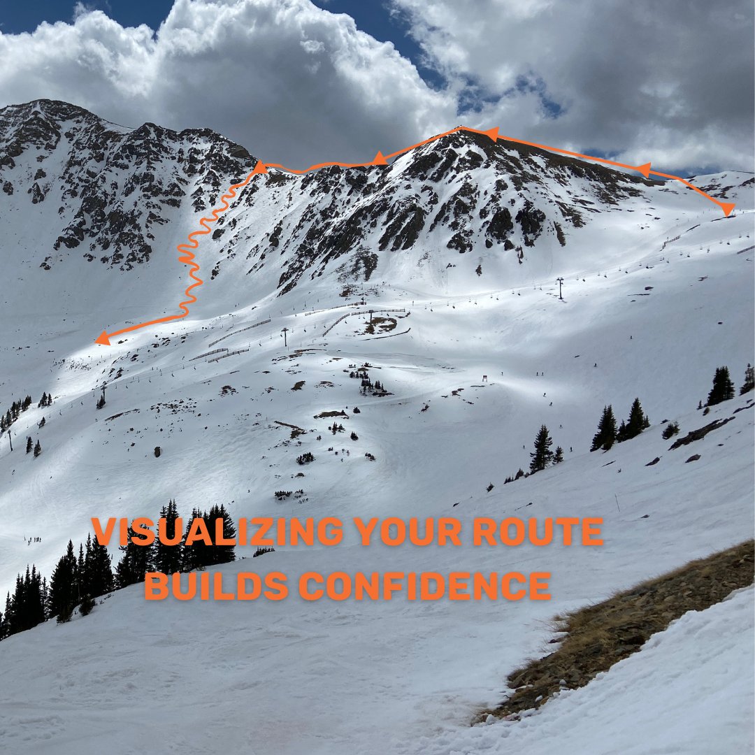 TheSkiTutor's tweet photo. Advanced skiing secret: It's 90% mental. Calm your mind, visualize success, and watch your skiing transform as your confidence grows. https://t.co/Lc9xHZ7e93