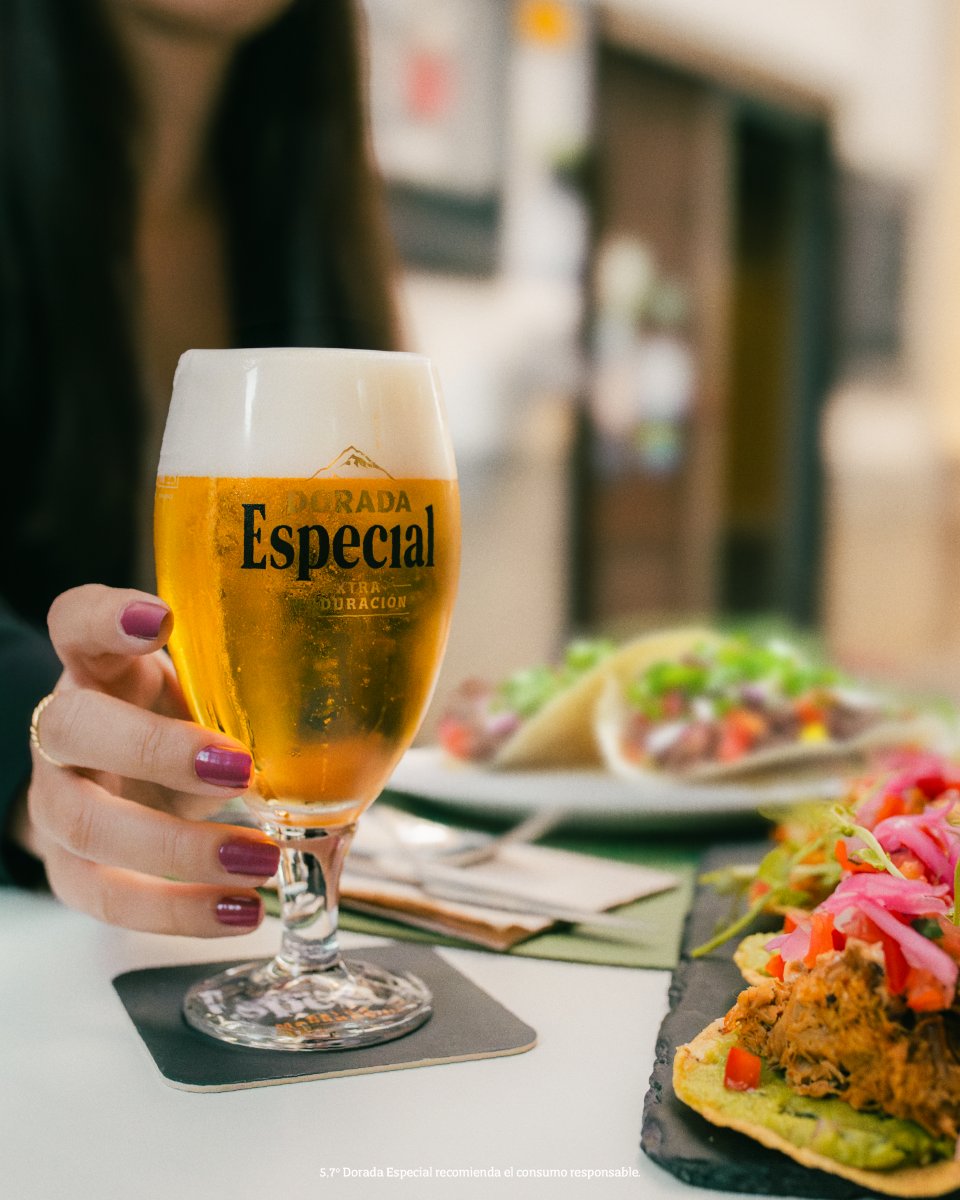 Sea cual sea tu comida favorita, hay una Dorada Especial para cada momento.