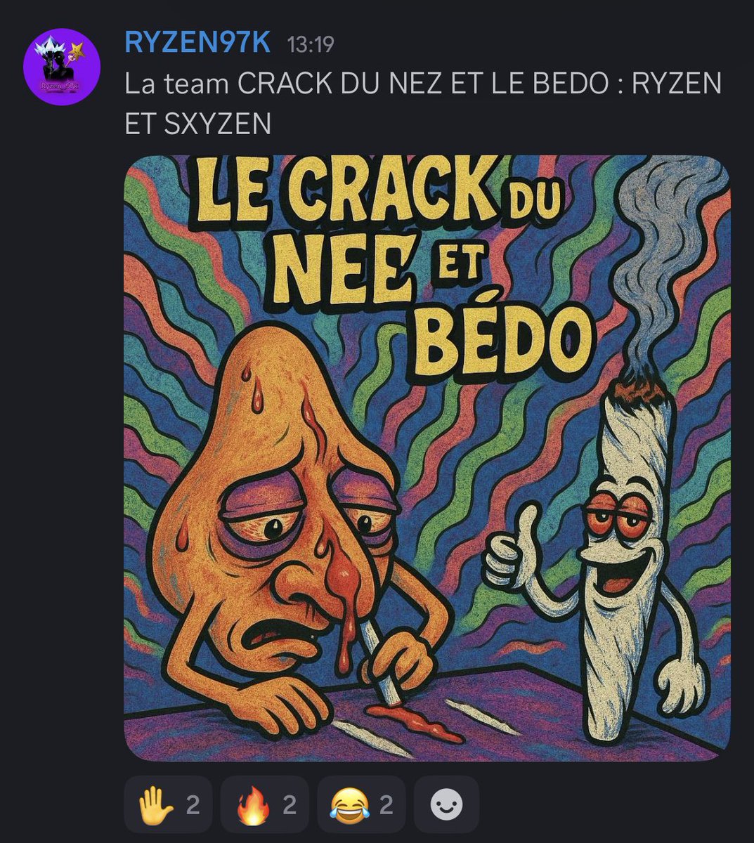 2eme team inscrite aux Koubi’s game qui tenteront de gagner 100€ + 1 maillot esport + un tapis souris xxl 97k + la coupe :

Ryzen et Sxyzen