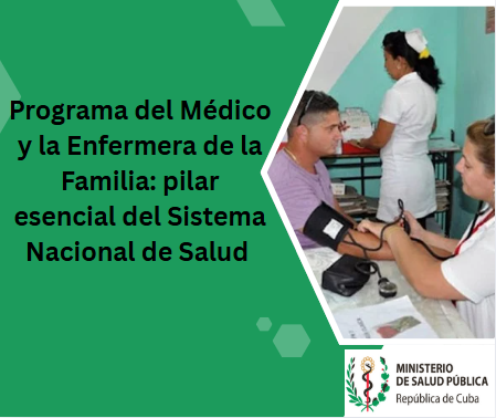 ⚕️La gestión y la calidad del Programa del Médico y la Enfermera de la Familia son objeto en la actualidad de la implementación de una estrategia de perfeccionamiento en pos de mejorar cada vez más la atención a la población en las comunidades.

✍️acortar.link/CxA13b
