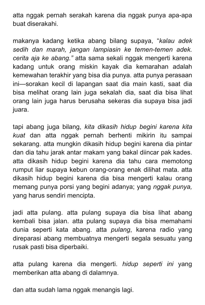 dustclavier's tweet image. atta nggak punya apa-apa buat diserakahi.