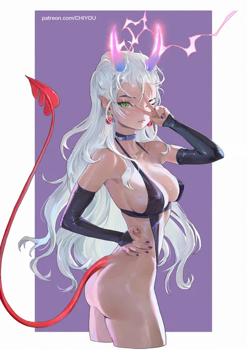 [YOULICA] This is probably my first time drawing a dark-skinned character-hope you all like it! ~