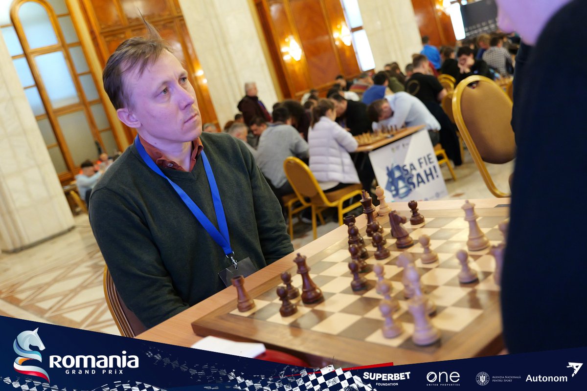 🌟 Former World Champion GM Ruslan Ponomariov confirms for Grand Prix Rapid Bucharest 2025! The Ukrainian legend returns to the Palace of Parliament (May 10-11) after finishing 2nd last year. 
Registration is open!
frsahro.nzmt.eu/pv/1358029/49e…
#GrandPrixRapidBucharest #RomanianChess