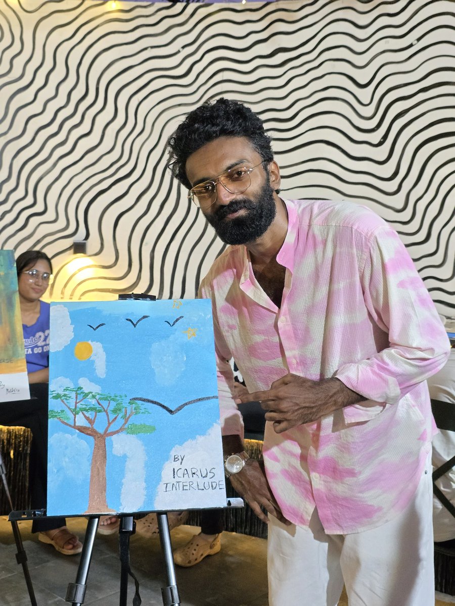 Avax Artist Night Kochi 🖼️

Drawn my first picture in Canvas 

Selling it for 10 Avax 😌
Anyone interested DM me 😌

<a href="/AvaxTeam1/">Avalanche Team1</a> <a href="/avax/">Avalanche🔺</a> <a href="/Web3_kerala/">Web3 Kerala</a>