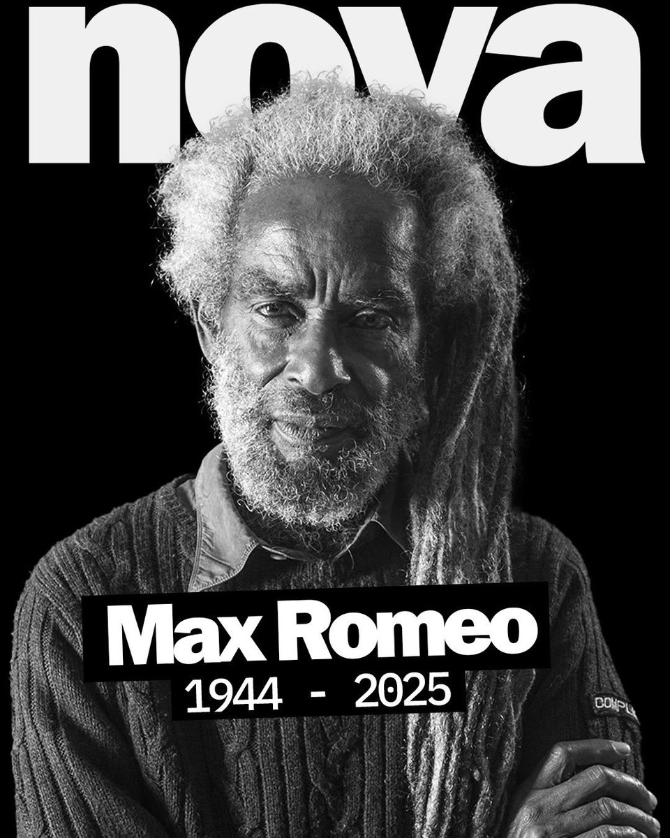 laRadioNova's tweet photo. C’est une figure légendaire du reggae qui nous a quitté hier soir : à 80 ans, Max Romeo s’en est allé, laissant derrière lui une plâtrée de titres et quelques morceaux légendaires, dont ce « Chase the Devil », incontournable de notre antenne, que l’on écoute en boucle aujourd’hui en guise d’hommage à ce pilier de la musique jamaïcaine, aussi auteur du tube Nova « War ina Babylon »