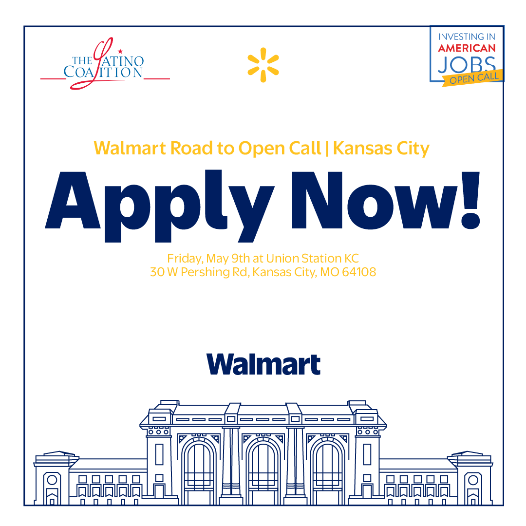 The Latino Coalition (@latinocoalition) on Twitter photo The countdown is ON! 4 weeks until Kansas City’s Road to Open Call! Are you ready to make your mark? Tag an entrepreneur who needs to hear about this! Follow the link to apply thelatinocoalition.com/events-program…
#KCEntrepreneurs #RetailOpportunities #TheLatinoCoaliton The countdown is ON! 4 weeks until Kansas City’s Road to Open Call! Are you ready to make your mark? Tag an entrepreneur who needs to hear about this! Follow the link to apply thelatinocoalition.com/events-program…
#KCEntrepreneurs #RetailOpportunities #TheLatinoCoaliton