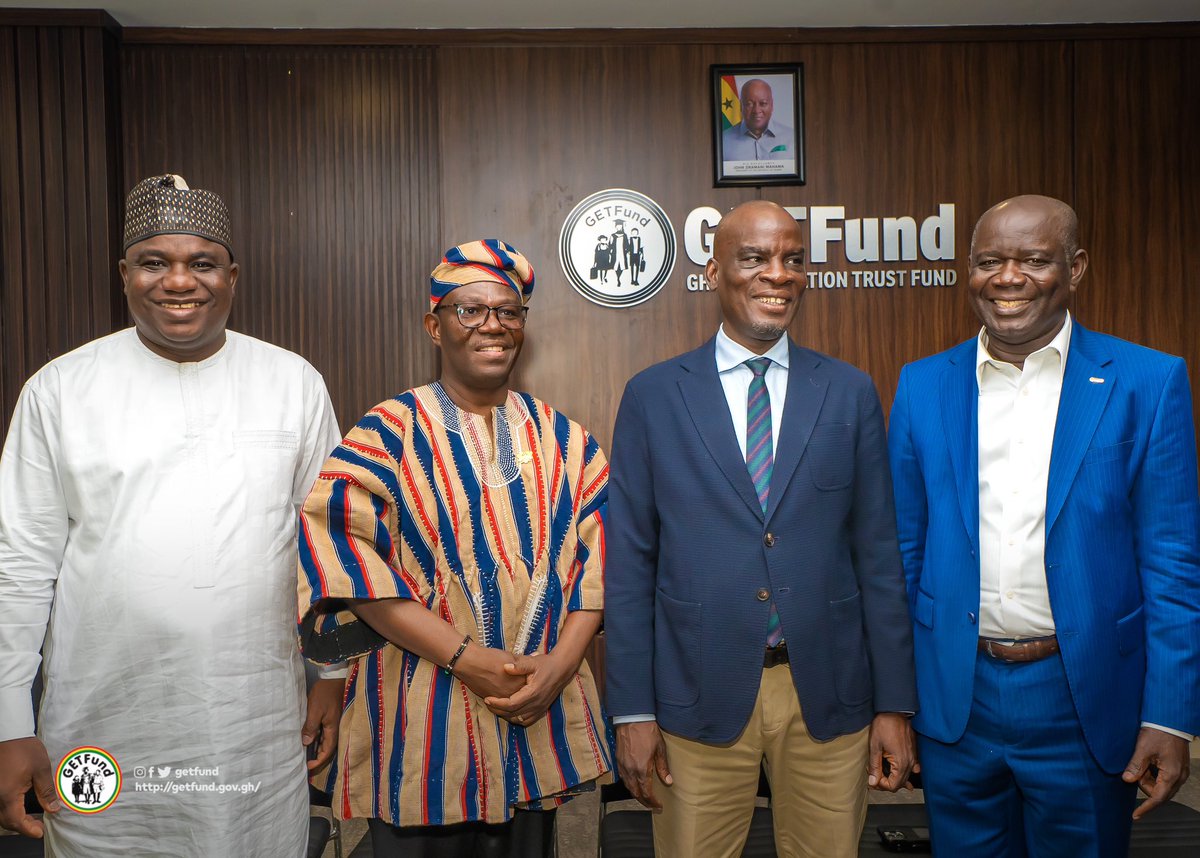 Minister of Education Inaugurates 7th GETFund Board

The Minister of Education, Hon. Haruna Iddrisu, on Friday, 11th April 2025, inaugurated the 7th Board of Trustees of the Ghana Education Trust Fund (GETFund) at the Fund’s headquarters in Accra.