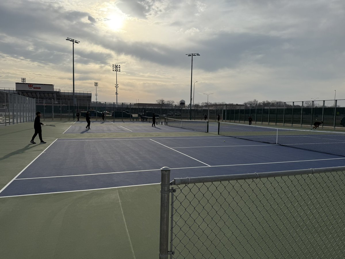 Great day for tennis! Come out to the HHS Courts to watch the Tiger Boys Tennis Team! 🎾🐅

#hurontigers