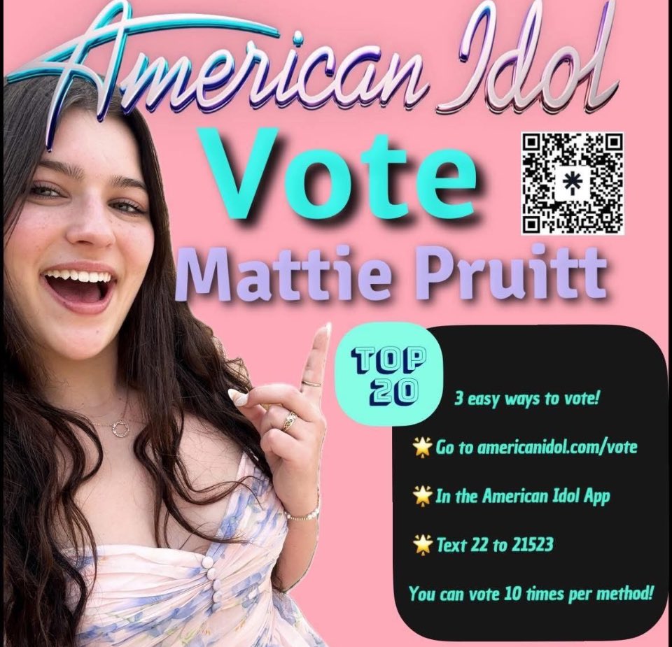 Be ready to vote for Mattie this week!