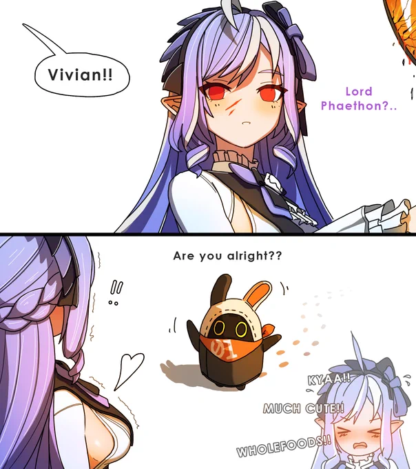 She wants to hug it as much as Grace does 🥹
#Vivian #zzzero 