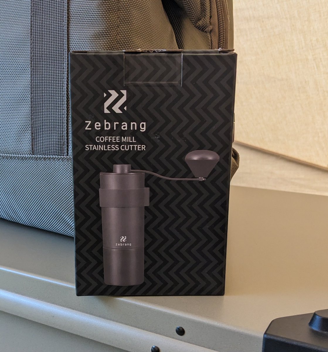 キャンプ場にギアの店あったらダメでしょw
zebrangのコーヒーミル買ってしまった。