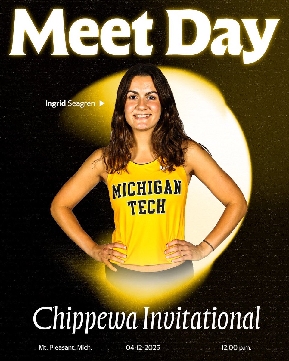 It’s Meet Day! Looking to end the weekend strong at Central Michigan!

🆚: Chippewa Invitational
📍: Mt. Pleasant, Mich.
⏰: 12:00 p.m.
📊: michigantechhuskies.com/live

#PullTheSled | #FollowTheHuskies