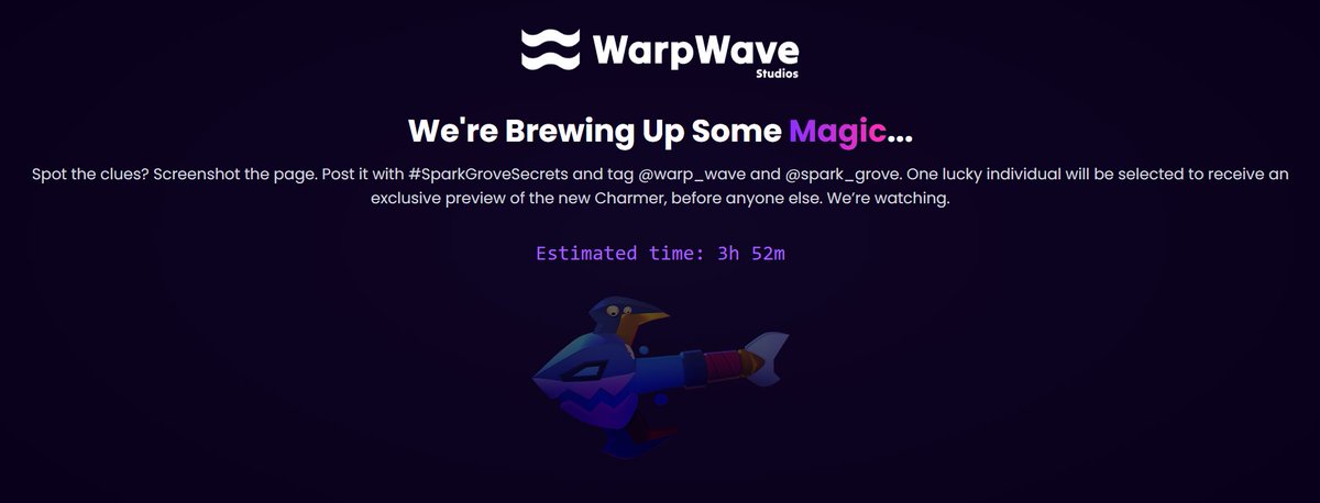 #SparkGrovesecrets <a href="/warp_wave/">WarpWave Studios</a> <a href="/Spark_Grove/">Spark Grove</a>  FISHHHH CHARMER 🎣🎣🎣🎣🎣🎣🎣🎣🎣🎣