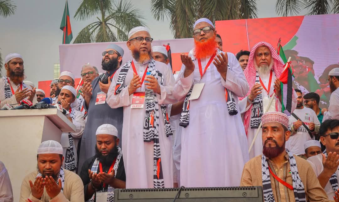 mdahnoman's tweet photo. A large number of people joined the ‘March For Gaza’ mass gathering at Suhrawardy Udyan in Dhaka, Bangladesh, on 12 April 2025

#MarchForGaza #Gaza #palestine #FreePalestine #Israel #GazaUnderAttack  #Jerusalem https://t.co/NIGlTTUsTY
