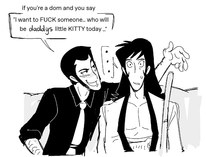 goemonbooty's tweet photo. Stupid comic ive had in my head for a bit https://t.co/XPyq7cPfin