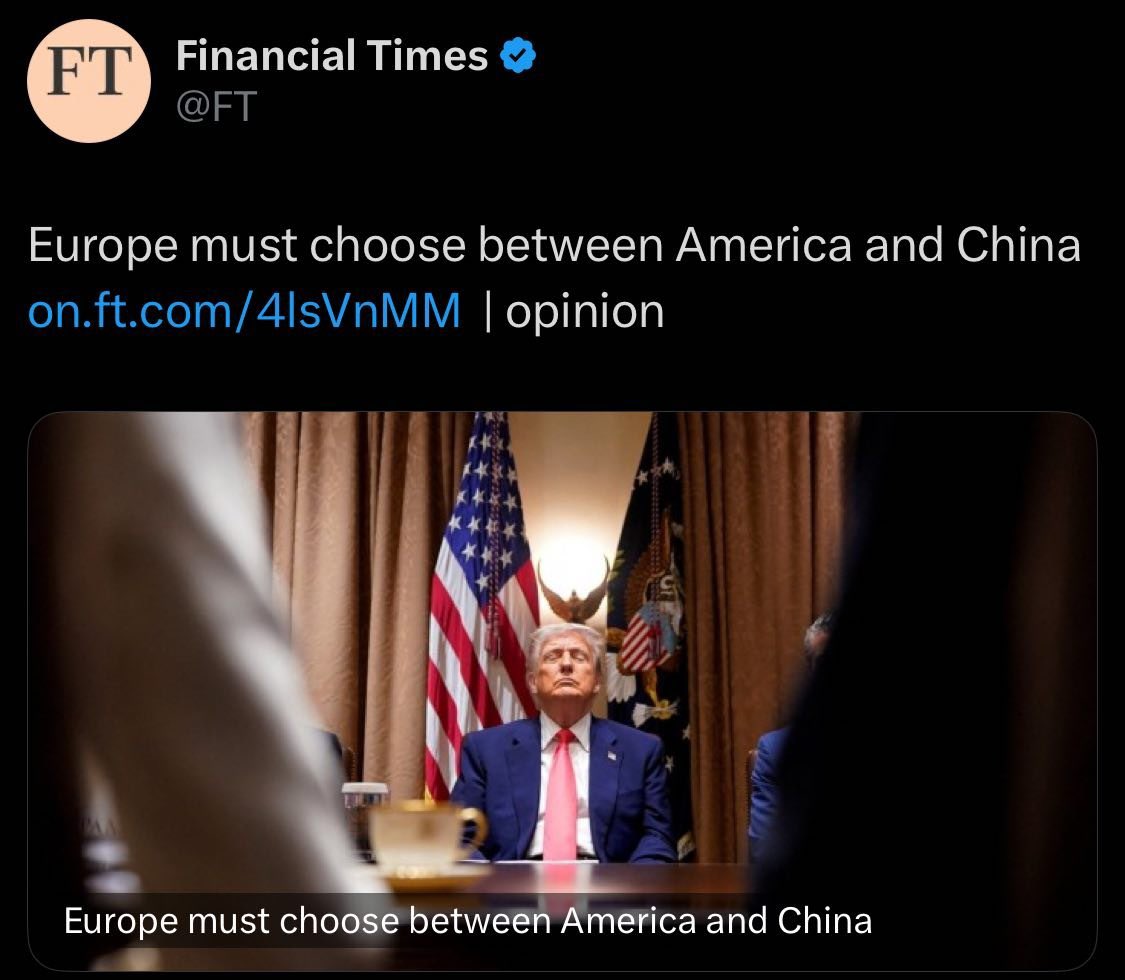Why can’t Europe choose Europe?