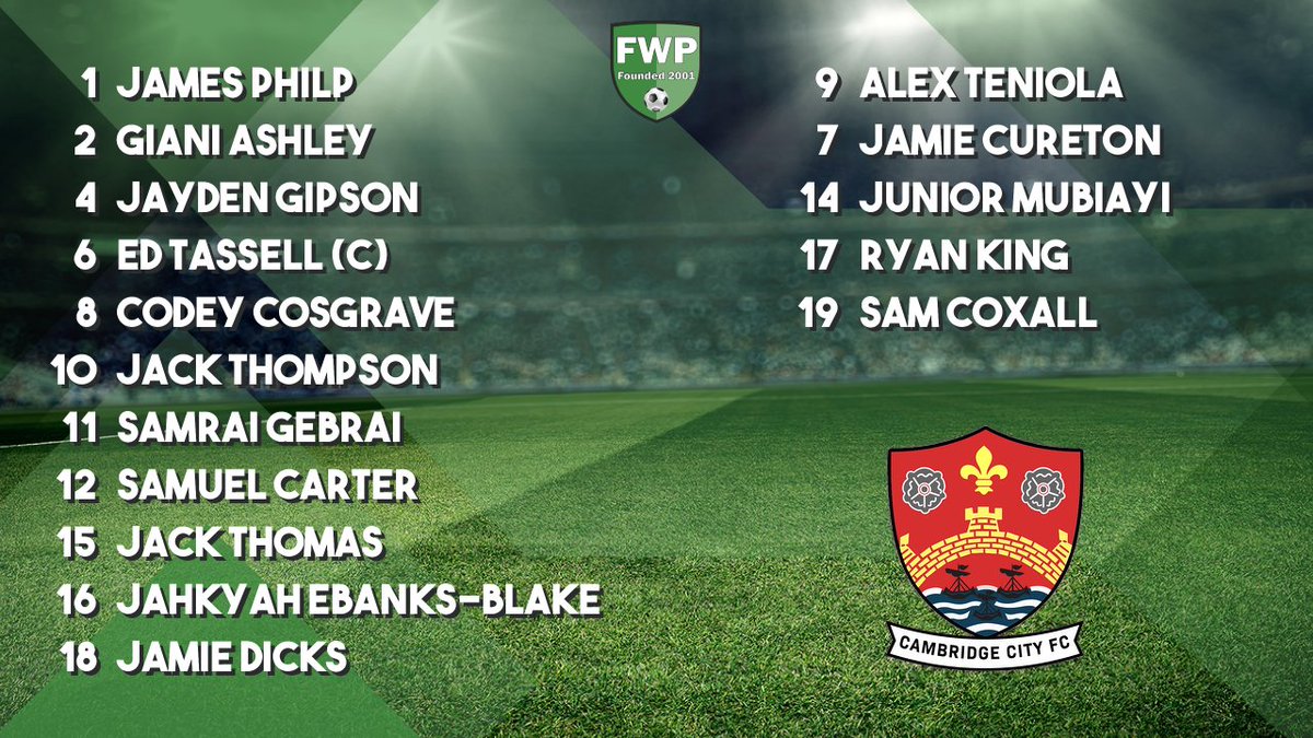 Cambridge City FC tweet media