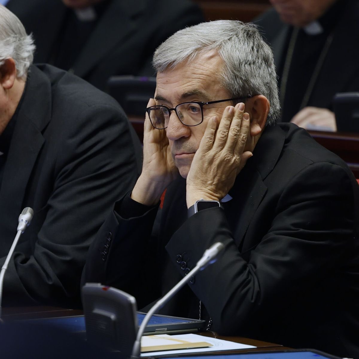 Que estará pensando Jesucristo de su hombre en España, Luis Argüello <a href="/MonsArguello/">Mons. Luis Argüello</a> , viendo que es peor que el mismísimo demonio. El primer presidente de la <a href="/Confepiscopal/">ConferenciaEpiscopal</a>  que, según su propio equipo, acabará en la cárcel. Robos, abusos, violaciones, blanqueo, terror…. Creedme,