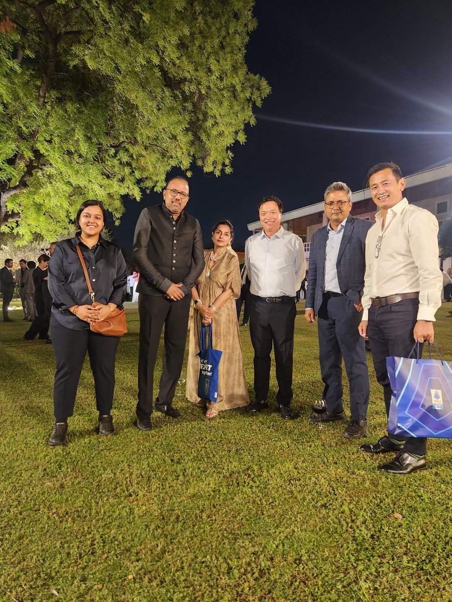 Honoured to be part of the sports diplomacy initiative "A Common Goal – Italian and Indian Football Play Together" by <a href="/ItalyinIndia/">Italy in India</a>, during the visit of Deputy Prime Minister &amp; FM H.E. <a href="/Antonio_Tajani/">Antonio Tajani</a>.
Top <a href="/SerieA/">Lega Serie A</a> clubs like <a href="/Inter/">Inter ⭐⭐</a>, <a href="/Atalanta_BC/">Atalanta B.C.</a>, <a href="/acmilan/">AC Milan</a> to support training