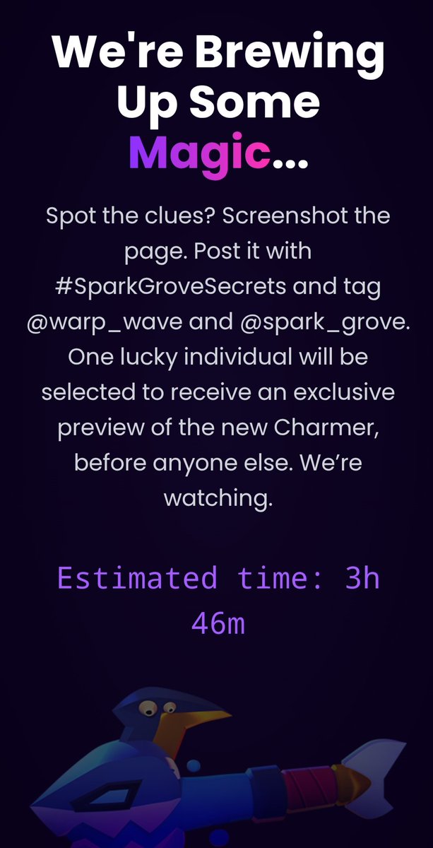#SparkGrovesecrets <a href="/warp_wave/">WarpWave Studios</a> <a href="/Spark_Grove/">Spark Grove</a>  OMG THIS IS SO GOOD 🐟