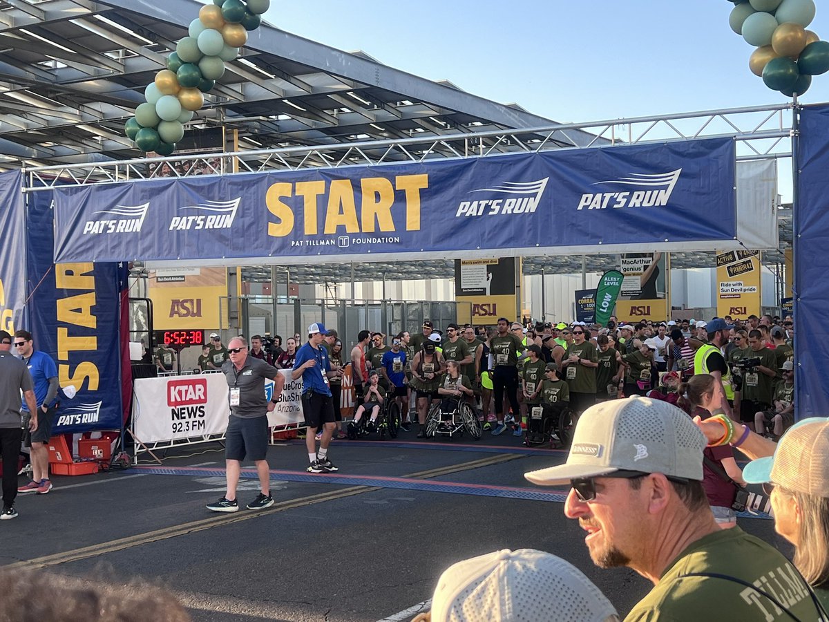 Adamtmaggard's tweet photo. The first set of runners will be off soon! https://t.co/1EIB7D0zrx