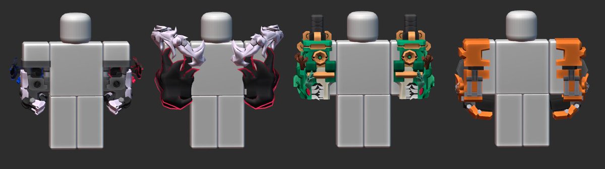 OliverDalizard's tweet image. Heyo!
Commission gauntlets π
I'll try to start posting more regularly, I dont have that much cool creations to show off xd
-
Comms are open dm me on discord if you're interested! (oliverlizard) USD only
#RobloxDev #Roblox #3Dart #commissionsopen #Blender