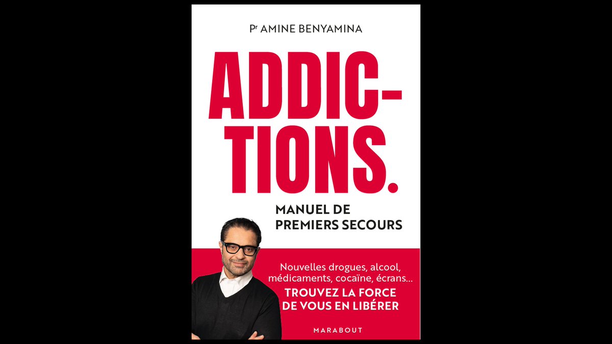 ⬛Le Pr. <a href="/Prabenyamina/">Amine Benyamina</a>, psychiatre, spécialiste en addictologie, et président de la Fédération française d'addictologie, sera l'invité d'<a href="/AxeldeTarle/">Axel de Tarlé</a> dans #cdanslair.

Il nous présentera son livre "Addictions. Manuel de premiers secours" (éditions Marabout), et reviendra sur