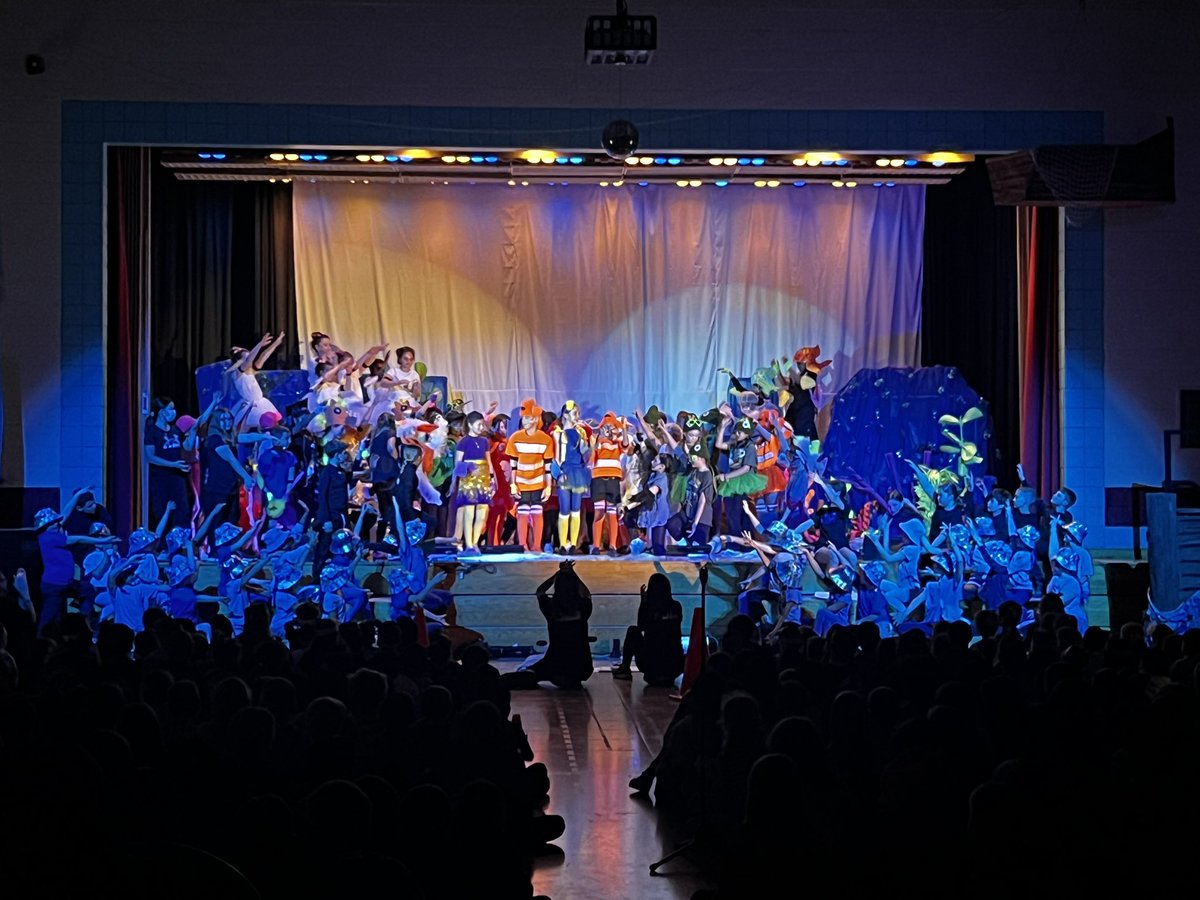 🐡 FINDING NEMO, JR! 
Our Drama Club put on an amazing performance! Thank you to our families for your support of this program and to our staff for the hours you pour into making this happen. Special thanks to our Directors: Mrs. Marx, Mrs. Milano, Mrs. Alden &amp; Mrs. Trembley!