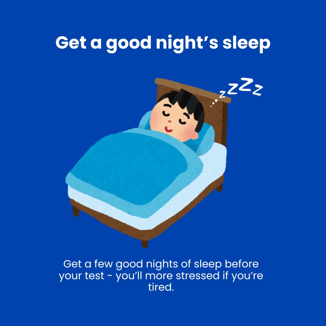 Findinstruct's tweet image. Your best driving test hack? SLEEP! 🚗
A tired brain = more stress + less focus = 😬
Get a solid night’s rest before your test and set yourself up for success! ✅

Drop a 💤 if you’re getting those extra ZZZs before the big day!

#DrivingTest #StayCalm #TestDayTips