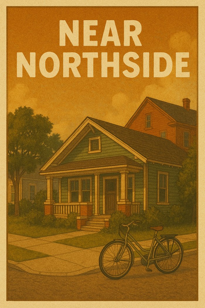 LuxeBayou's tweet photo. 🚲 Slow down &amp; soak up the charm of Near Northside! 🌳 Stroll leafy streets, admire historic homes, and feel the community spirit that makes this neighborhood shine. A hidden gem just minutes from downtown Houston. 🏡✨ #NearNorthsideHTX #HoustonNeighborhoods #HistoricVibes https://t.co/qA0JPXvJ2G