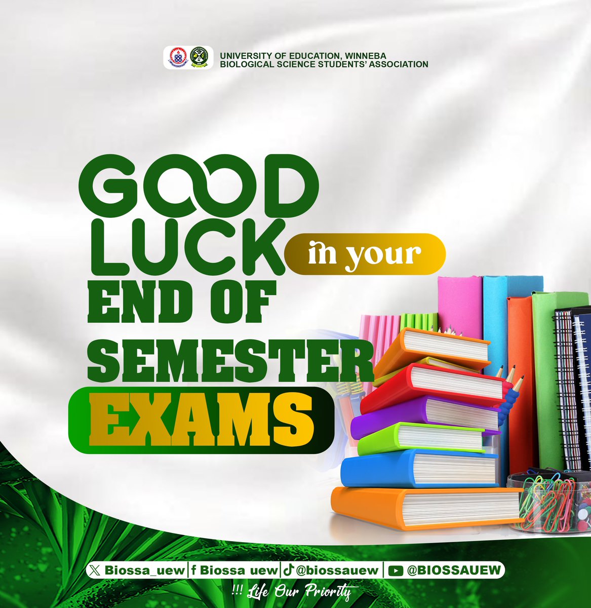 Believe in yourself and all that you are. Know that there is something inside you that is greater than any exam. You’ve got this!
💚💚💚💚💚💚💚💚
