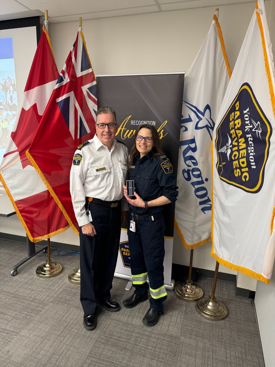 YorkParamedics's tweet image. A huge thank you to Lisa and Bret for 22 years of unwavering commitment and outstanding service. Your efforts are deeply valued and make a lasting impact. Thank you for being teachers, leaders and role models. #SkilledSmartStrong #YRPS25