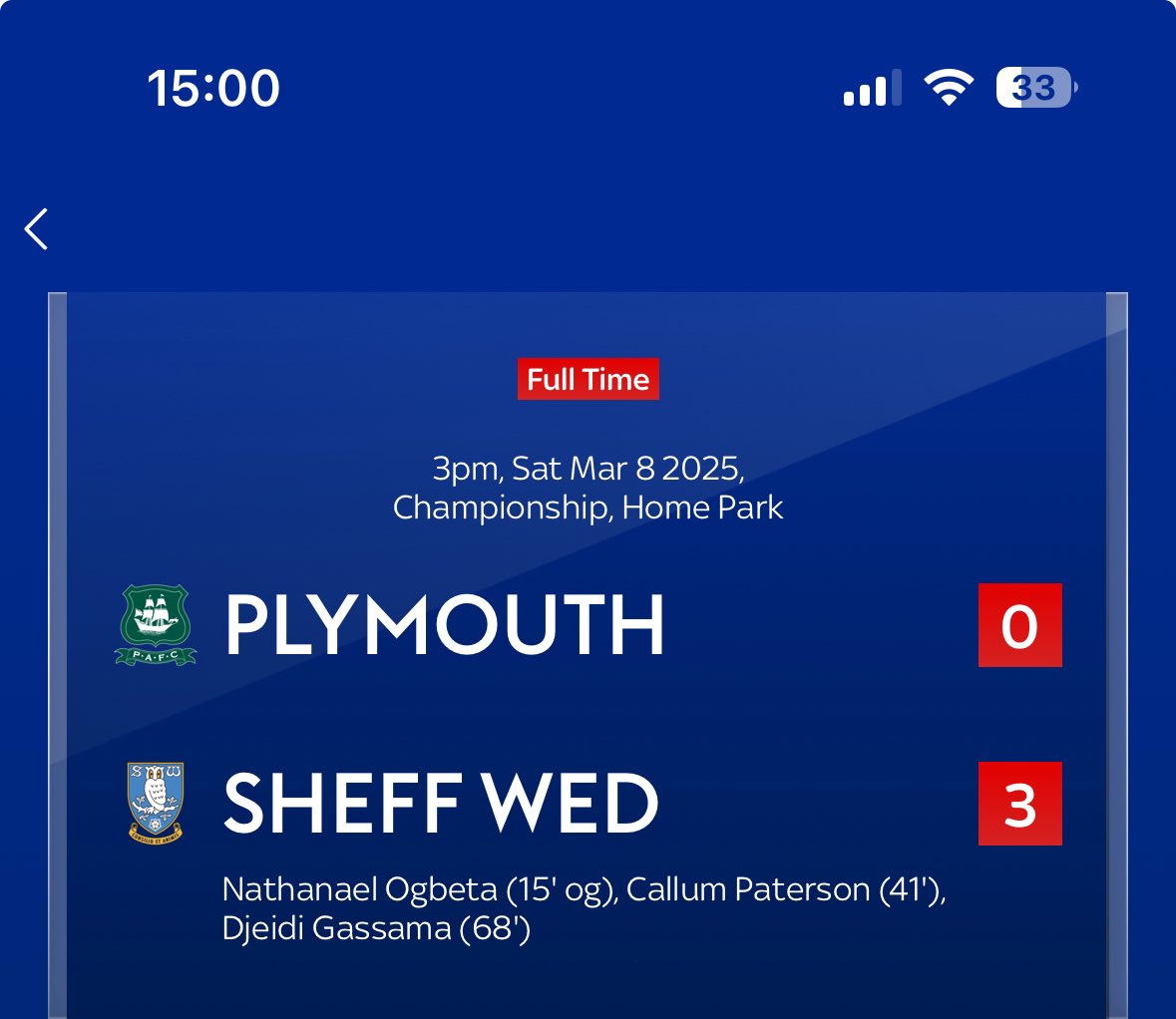 Winning at Plymouth isn’t for everyone. #swfc #pigsarefallingapartagain