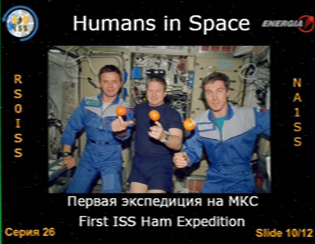 NA1SA1's tweet photo. ARISS #SSTV #ARISS 20250412 13:30 UTC FN10 https://t.co/b4UbLRHtje