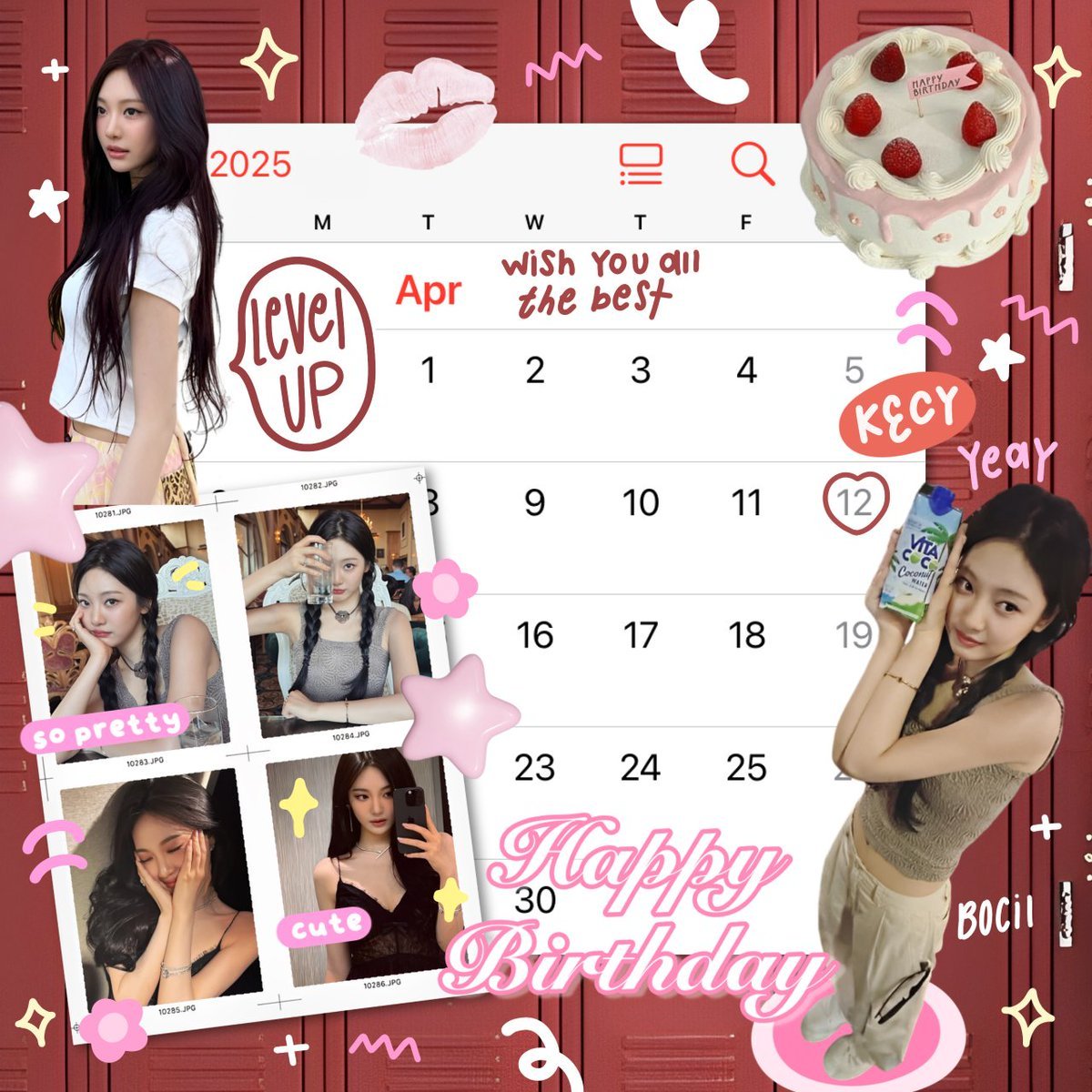 🌸 OPFOLL  LAST 🌸

REPOST

hii everyone, today is @.dizeiary birthday yeayy 🧚🏻‍♀️ please help celebrate her special day by sending the warmest wishes and appreciations words, she truly deserves all the love and happiness in this world, thankyou 🧸🎂🤍