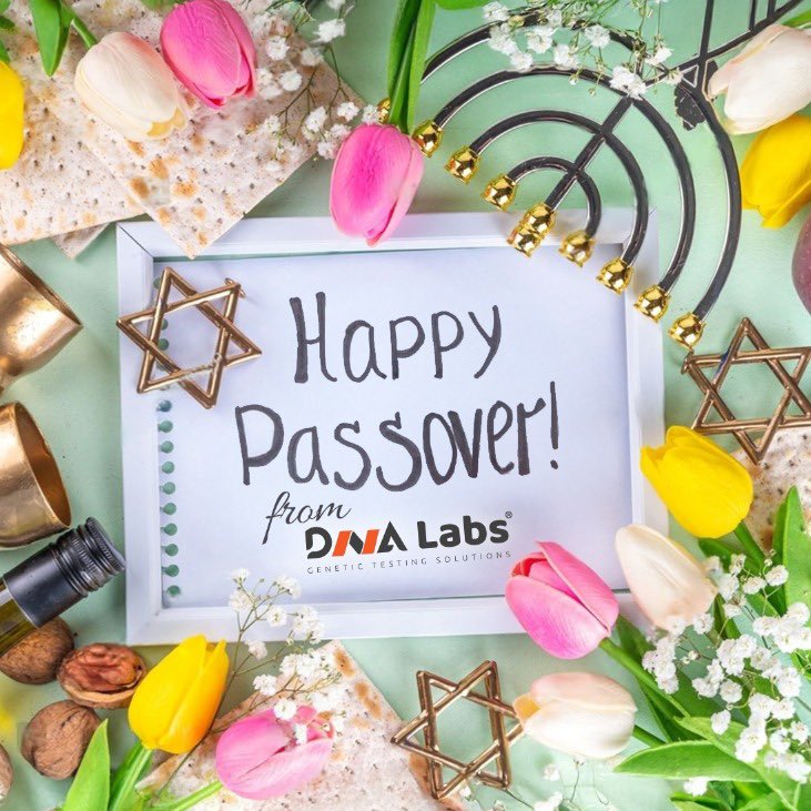 On behalf of all of us at DNALabs, we want to wish everyone celebrating a happy and healthy Passover! 

We hope this holiday is filled with love, health, happiness, and special moments shared with family and friends.

#Passover #ChagSameach #HappyPassover #DNALabs #Pesach