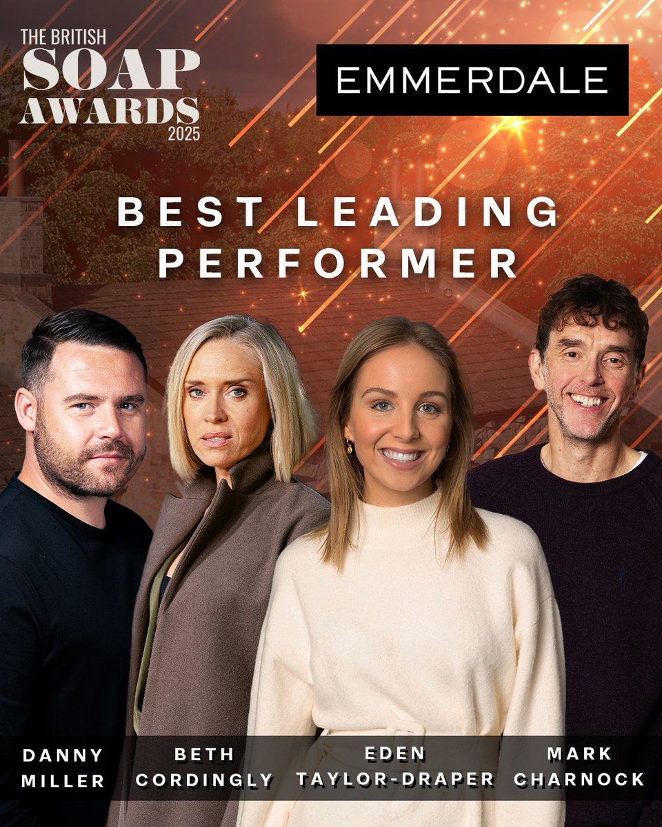 Emmerdale (@emmerdale) on Twitter photo Who's your Best Leading Performer for this year's Soap Awards? ✨
Get voting >> britishsoapawards.tv
#Emmerdale <a href="/SoapAwards/">British Soap Awards</a> Who's your Best Leading Performer for this year's Soap Awards? ✨
Get voting >> britishsoapawards.tv
#Emmerdale <a href="/SoapAwards/">British Soap Awards</a>