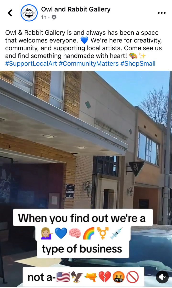 almostready4it's tweet image. When a company tells you they “welcome everyone” and then proceed to list who is not welcome, including patriotic Americans. 
@MichaelBerrySho @MarkSimoneNY @EWErickson @jimmybarrettsho