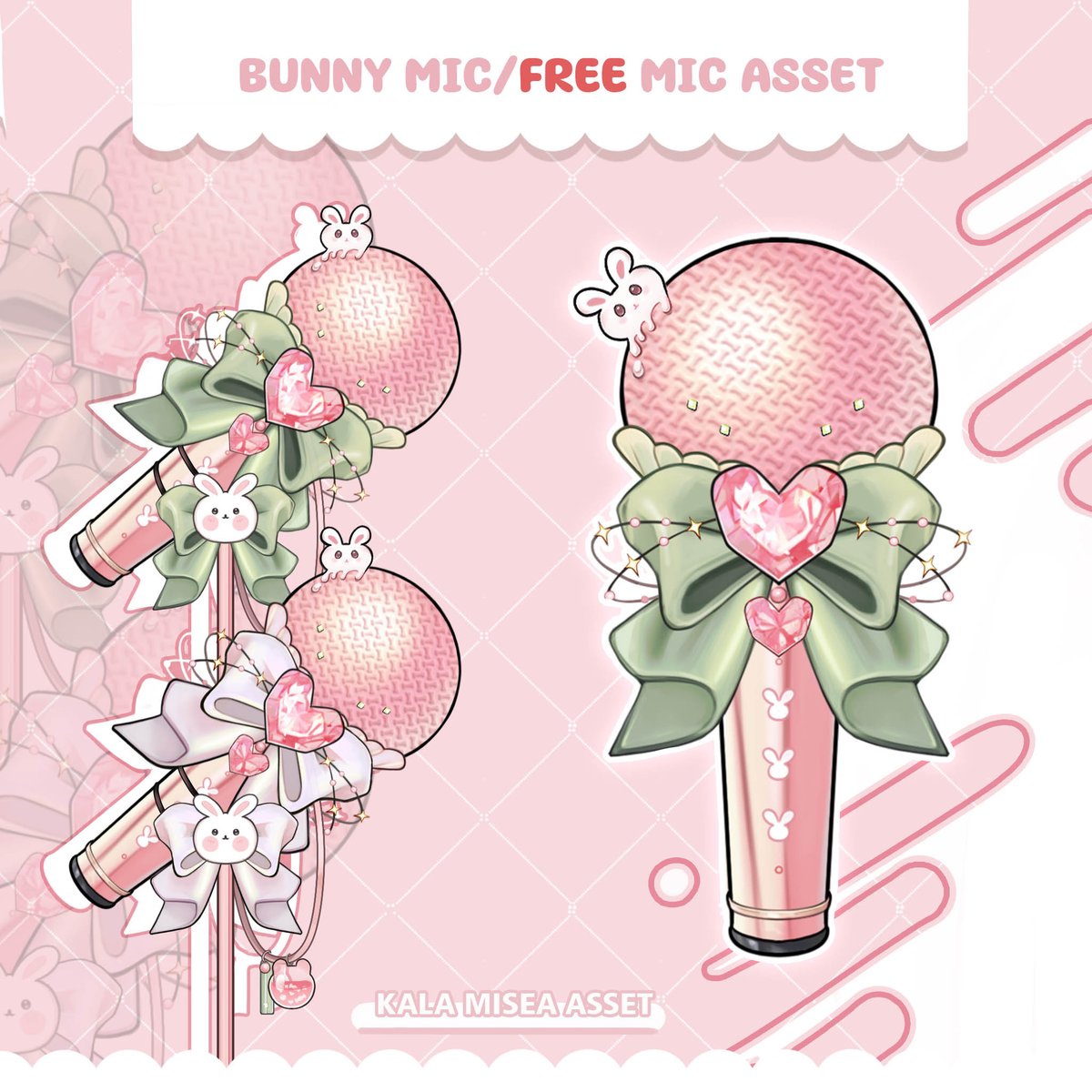 SleepySe_a's tweet photo. I cancelled the L2D Model Giveaway due to low interest.
as compensation, I'm giving out this #VtuberAssets Mic for FREE

✅#Live2D compatible
✅GIF Loop Minimal Animation
✅PNG Transparent background

Link Below 🔗
Let me know if you like this item or if you want me to make more! https://t.co/fZJ0oXV2eh
